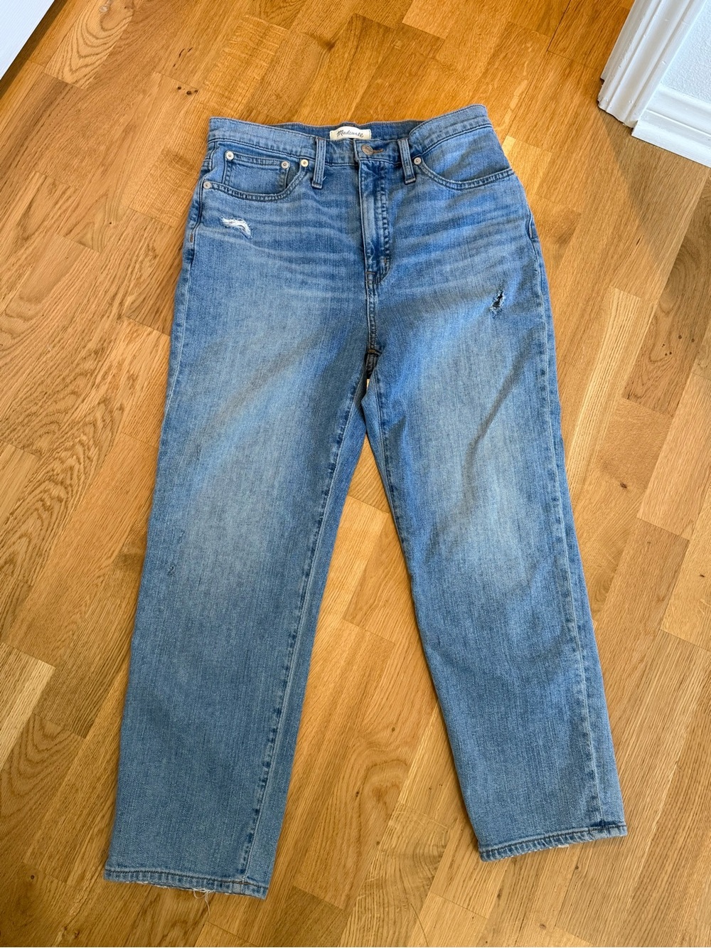 Madewell Light Blue High-Rise Jeans